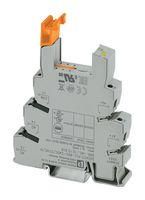 RELAY SOCKET, 24V, DIN RAIL