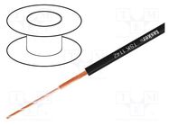 Wire: headset; stranded; black; Package: 50m; Øcable: 2mm; 1x0.06mm2 TASKER