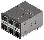 I/O CONN, ZQSFP+, RCPT, 190POS, TH