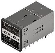 I/O CONN, ZQSFP+, RCPT, 152POS, TH