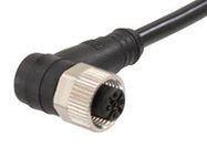 SENSOR CORD, 4P M12 RCPT-FREE END, 10M