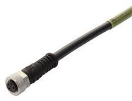 SENSOR CORD, 4P M8 RCPT-FREE END, 2M