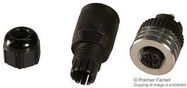 SENSOR CONN, M12, RCPT, 5POS, CABLE