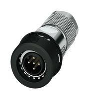 SENSOR CONNECTOR, M12, PLUG, 5POS, CABLE