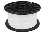 Filament: PLA; Ø: 1.75mm; white; 200÷235°C; 1kg DEVIL DESIGN