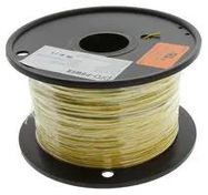 HOOK-UP WIRE, 22AWG, YEL/GRN, 305M, 300V