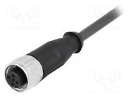 Connector: M12; plug; PIN: 4; female; A code-DeviceNet / CANopen HARTING