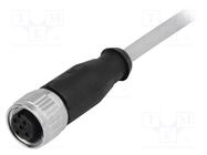 Connector: M12; plug; PIN: 4; female; A code-DeviceNet / CANopen 