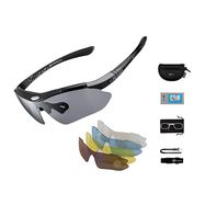 Polarized cycling glasses Rockbros 10003 (black), Rockbros