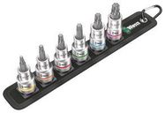 TORX BIT SET W/BELT & STRIP, 6PC