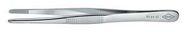 TWEEZER, STRAIGHT/ ROUND, SS, 120MM