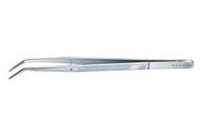 TWEEZER, BENT/ POINTED, SS, 155MM