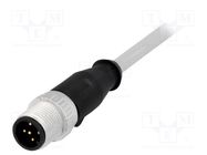 Connector: M12; plug; PIN: 5; male; A code-DeviceNet / CANopen HARTING