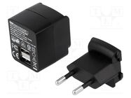 Power supply: switching; mains,plug; 5VDC; 2.4A; 12W; Plug: EU; 75% SUNNY