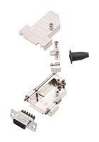 D SUB CONNECTOR, RCPT, 15POS, SCREW