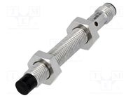 Sensor: inductive; OUT: NPN / NO; 0÷4mm; 10÷30VDC; M8; IP67; 200mA OMRON