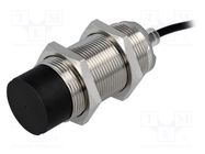 Sensor: inductive; OUT: PNP / NC; 0÷20mm; 10÷30VDC; M30; IP67; 200mA OMRON