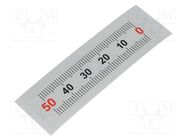 Ruler; figures horizontally arranged,self-adhesive; W: 11mm ELESA+GANTER