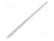 Ruler; figures vertically arranged,M,self-adhesive; W: 11mm ELESA+GANTER