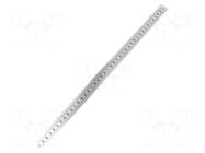 Ruler; figures vertically arranged,M,self-adhesive; W: 11mm ELESA+GANTER