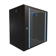 Extralink 12U 600x450 Black | Rackmount cabinet | wall mounted, EXTRALINK