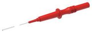 TEST PROBE CONN, NEEDLE, 1A, 70V, RED