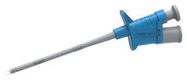 TEST PROBE CONN, PINCER CLIP, 6A, BLUE