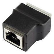 RJ45 CONNECTOR, JACK, 1PORT, 8P8C, CRIMP