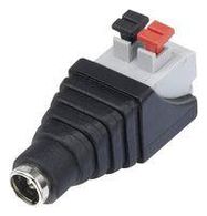 ADAPTER, 2.1MM DC JACK-2POS TERMINAL