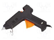 Hot melt glue gun; Ø: 11mm,11.2mm; Power (warm up phase): 150W NEWBRAND