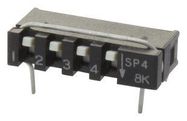 SIP SWITCH, SPST, 0.1A, 20VDC, THT