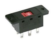 SLIDE SWITCH, DPDT, 10A, 125V, PANEL