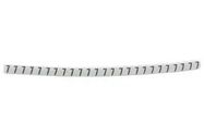 CABLE MARKER, PRE PRINTED, PVC, WHITE
