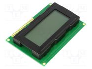 Display: LCD; alphanumeric; STN Negative; 16x4; 87x60x13.5mm; LED DISPLAY ELEKTRONIK