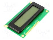 Display: LCD; alphanumeric; STN Negative; 8x1; 84x44x10.5mm; LED DISPLAY ELEKTRONIK