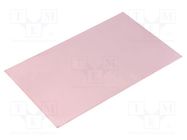 Laminate; FR4,epoxy resin; 1.2mm; L: 160mm; W: 100mm; double sided 