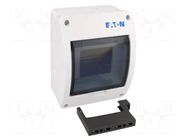 Enclosure: for modular components; IP40; white; No.of mod: 5; ABS EATON ELECTRIC