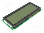 Display: LCD; alphanumeric; STN Positive; 20x4; 146x62.5x14mm; LED DISPLAY ELEKTRONIK