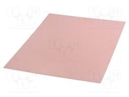 Laminate; FR4,epoxy resin; 0.6mm; L: 610mm; W: 457mm; double sided 