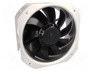 Fan: AC; axial; 230VAC; 225x225x80mm; 935m3/h; ball; 2550rpm; IP44 EBM-PAPST