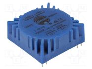 Transformer: encapsulated; 5VA; 115VAC,230VAC; 22V; 22V; 114mA TALEMA