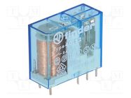 Relay: electromagnetic; DPDT; Ucoil: 12VAC,12VDC; 8A/250VAC; 40.52 FINDER