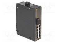 Switch Ethernet; unmanaged; Number of ports: 8; 9÷60VDC; RJ45,SC HARTING