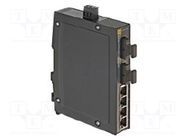 Switch PoE Ethernet; unmanaged; Number of ports: 4; 9÷60VDC; IP30 HARTING