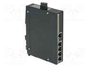 Switch PoE Ethernet; unmanaged; Number of ports: 5; 9÷60VDC; RJ45 