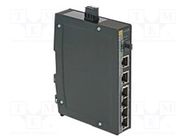 Switch PoE Ethernet; unmanaged; Number of ports: 6; 9÷60VDC; IP30 HARTING