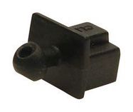 DUST COVER, BLACK, RJ45 JACK CONN