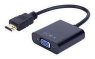 AUDIO ADAPTER, HDMI PLUG-VGA RCPT