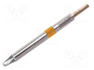 Tip; chisel; 2.5mm; 350÷398°C THERMALTRONICS