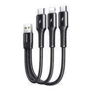 Charging Cable 3-in-1 0.15m Joyroom S-01530G9 (black), Joyroom